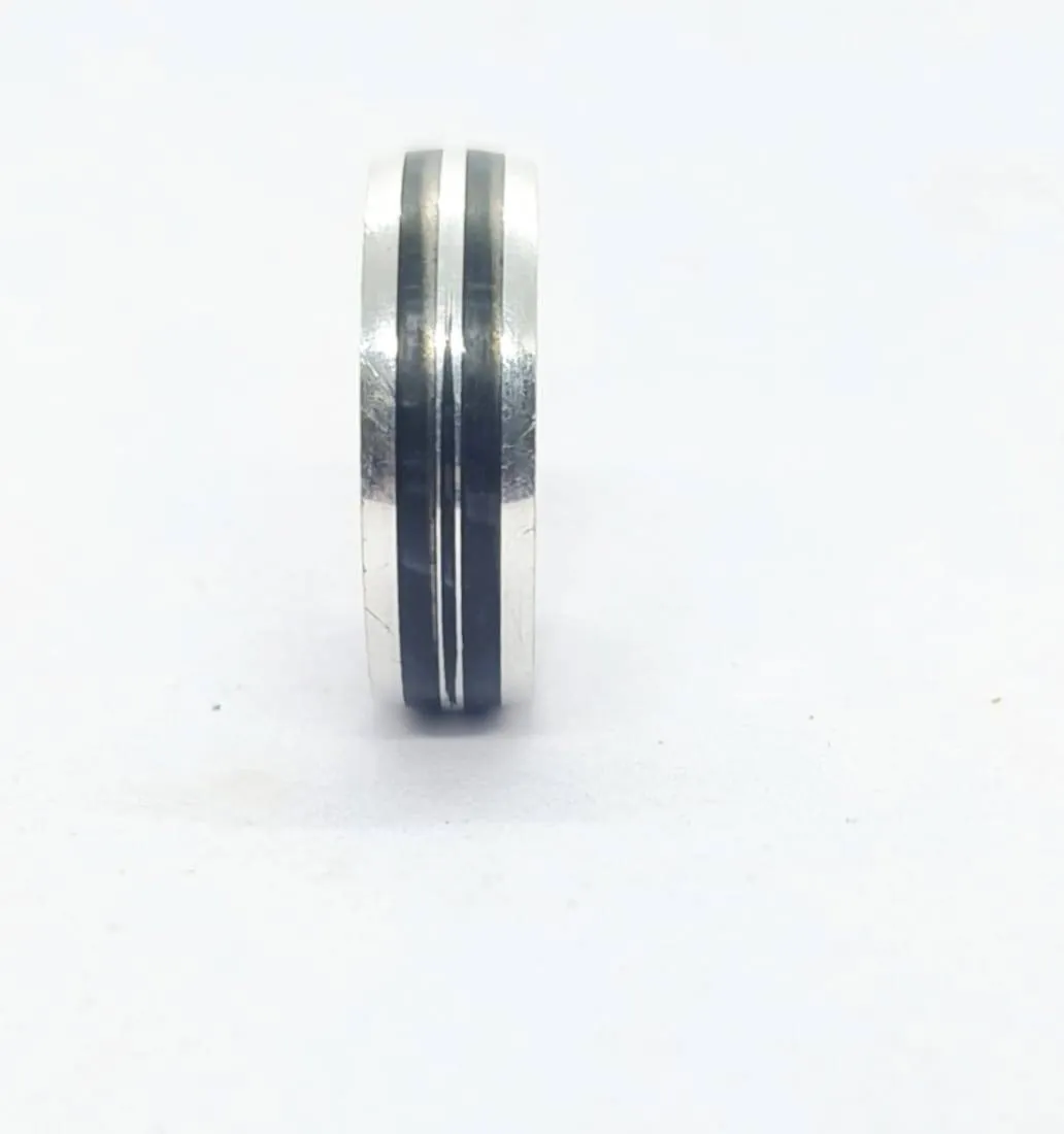 Silver Band Ring (AVSR-93) view 3