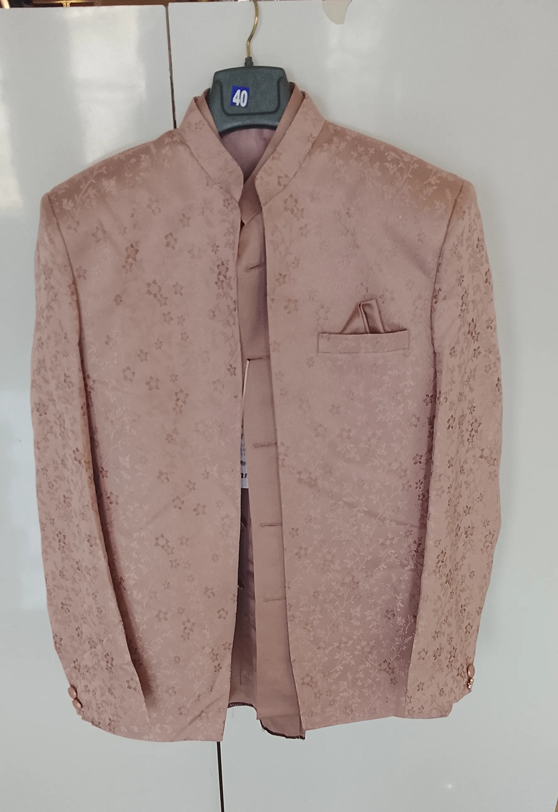 Peach Pink Coat Pant Mens view 3