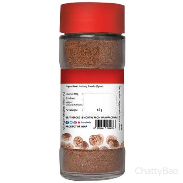 Keya Travancore Nutmeg Powder 65 g view 2