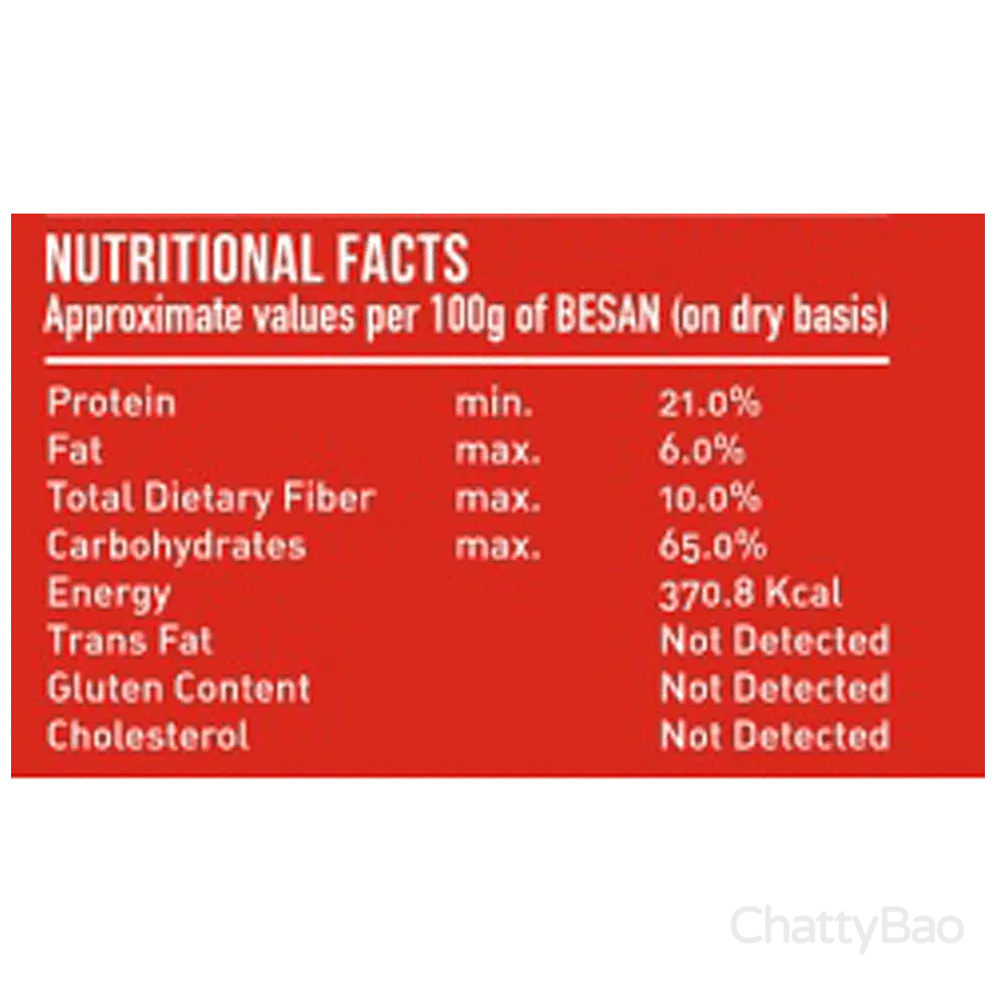 Rajdhani Mota Besan 500 g view 3