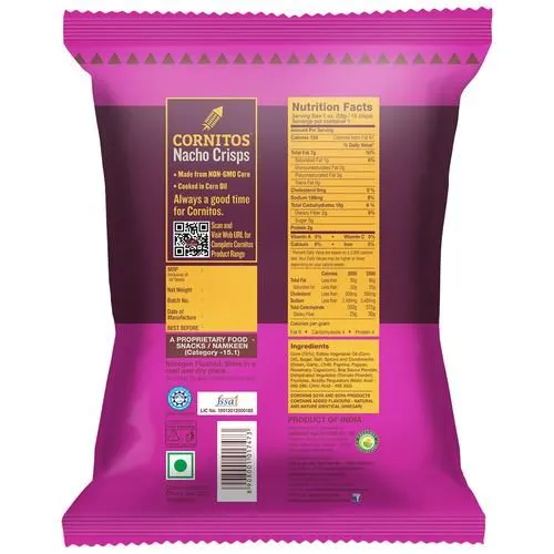 Cornitos Nacho Chips Sweet Chili Pouch 60 g view 2