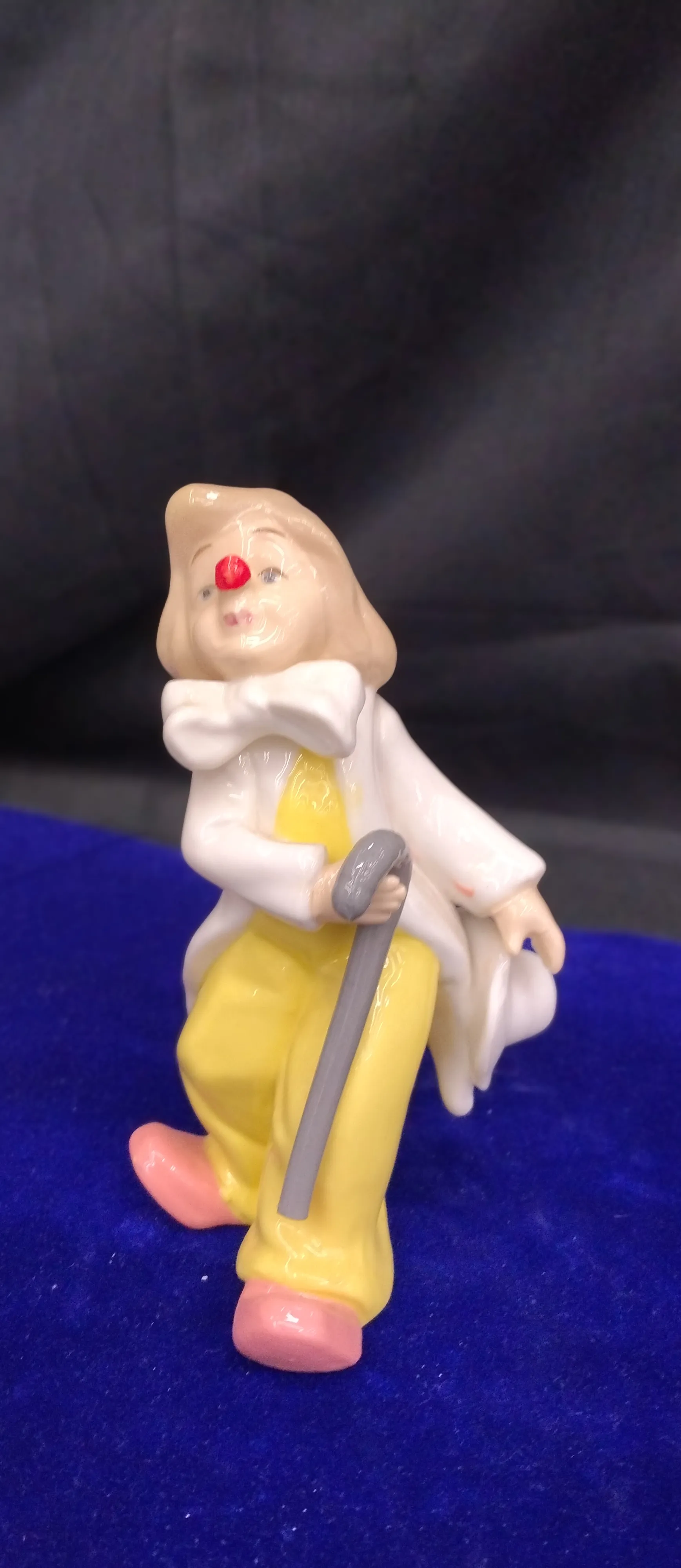 Whimsical Clown Statue view 2