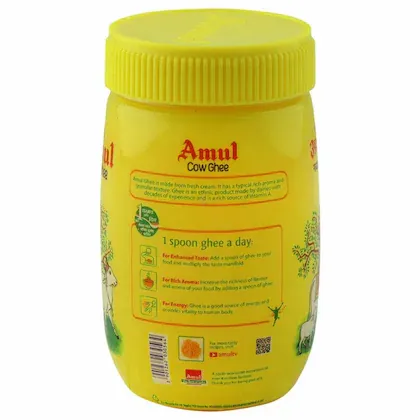 Amul Cow Ghee Jar 200 ml view 2